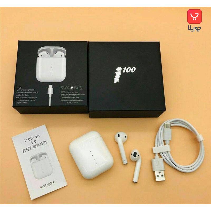 هدفون بلوتوثی مدل i100 طرح  ایرپاد اپل