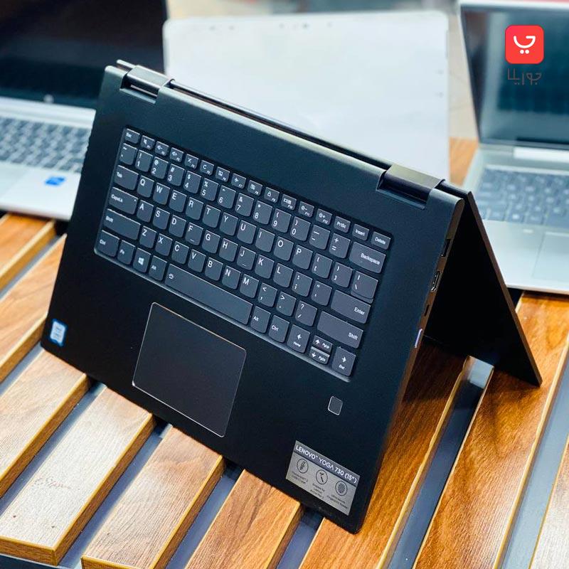 لپ تاپ استوک لنوو یوگا لمسی Lenovo Yoga 730 i7 8GB 256GB Intel UHD
