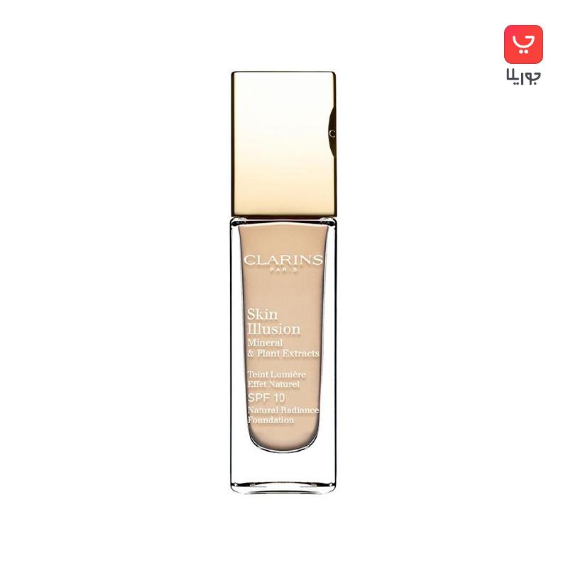 کرم پودر اسکین ایلوشن کلارنس رنگ بندی 108 CLARINS Paris