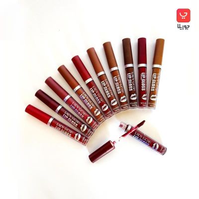 پک 12 عددی رژلب مایع لیدی گاش Lady Gosh Lip Gloss Matte