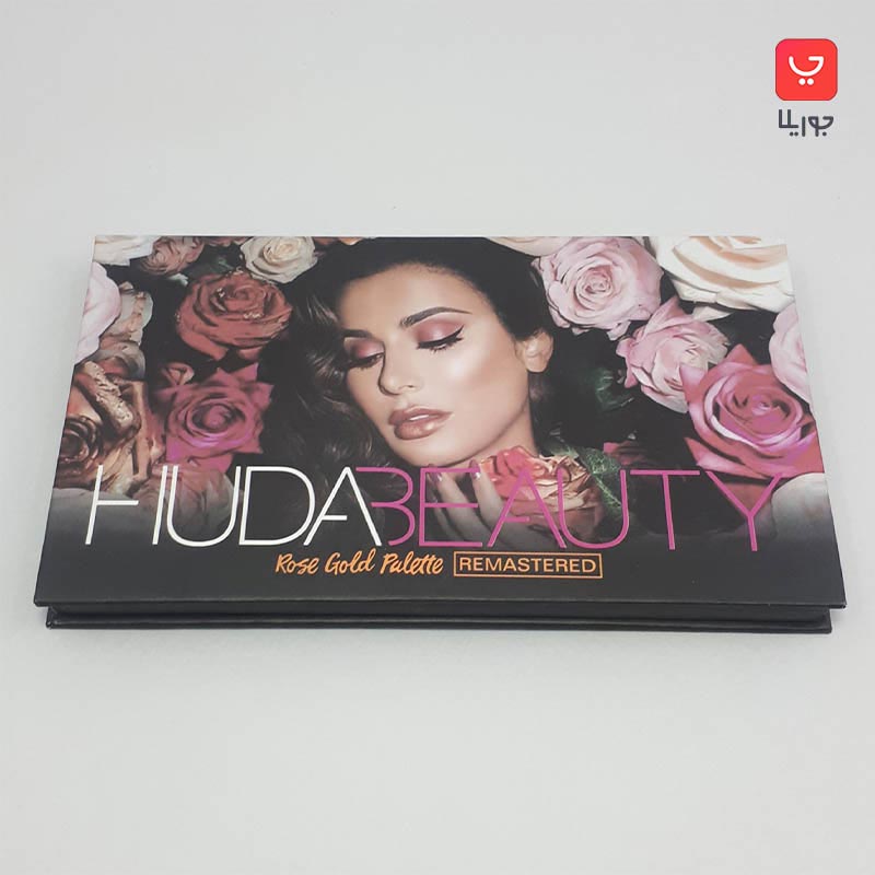 پالت سایه هدی بیوتی رزگلد مدل ریمسترد  Rose Gold HUDABEAUTY