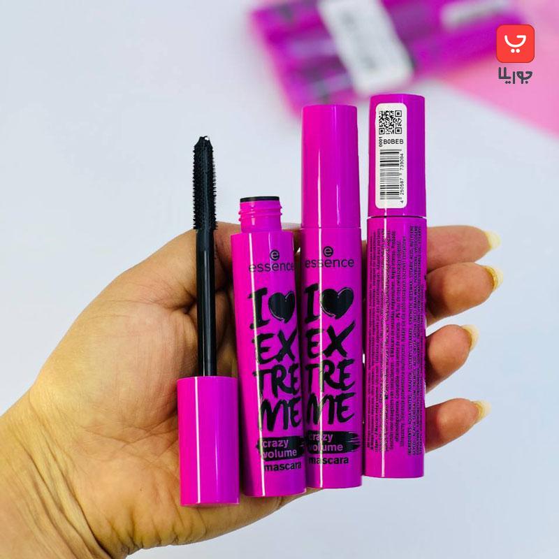 ریمل اسنس صورتی اصلی حجم دهنده مژه ها Essence I Love Extreme