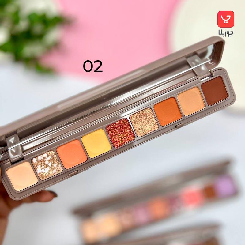 پالت سایه انگشتی هدی موجی 9 رنگ