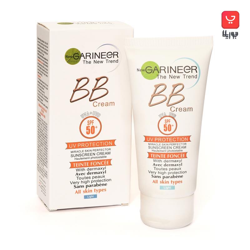 کرم ضد آفتاب گارنیر بی بی کرم مدل GARNIEeR BB Cream spf50