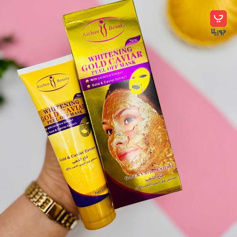 ماسک صورت خاویار طلایی آیچون بیوتی Aichun Beauty Gold Caviar