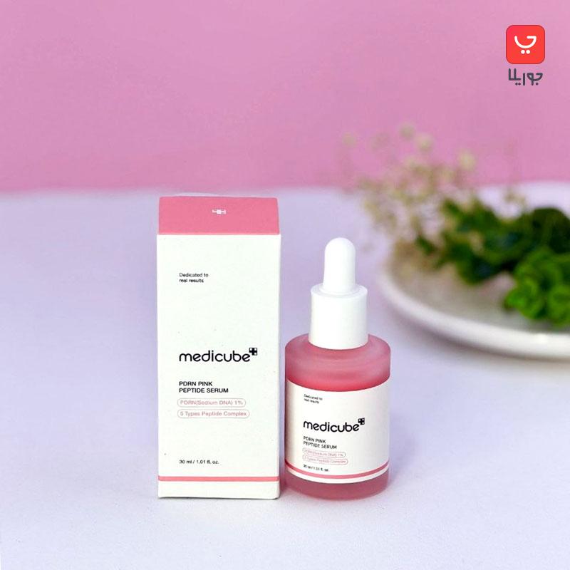 سرم روشن کننده و جوانساز مدی کیوب medicube مدل پپتاید PDRN Peptide