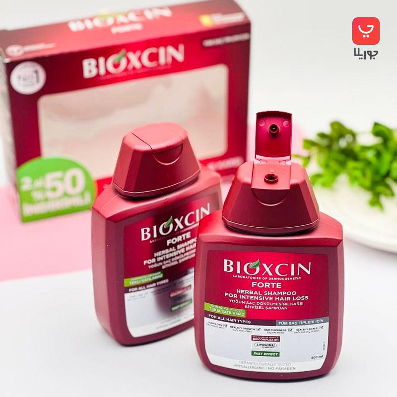 شامپو ضد ریزش مو بیوکسین Bioxcin مدل Forte مخصوص تمامی موها اورجینال